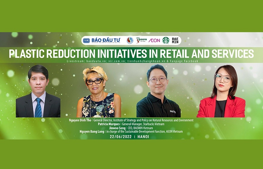 Talk show to discuss solutions on reducing plastics in retail and services
