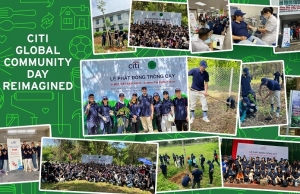 Citi Vietnam organised several activities for Global Community Day 2022
