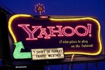 Yahoo! profit rises, revenue falls