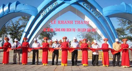 cua viet tourist area inaugurated