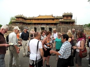 hue attracts 15 million tourists in first half