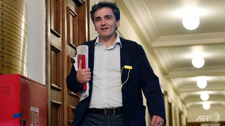 greek bailout negotiator tsakalotos named new finance minister