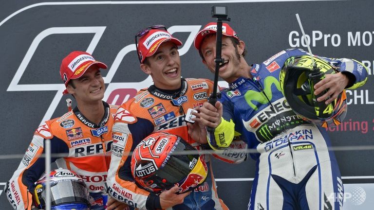 marquez runs rings round rivals in germany