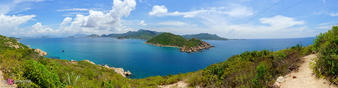 Summer paradise on the island of Binh Ba, Binh Ba Island