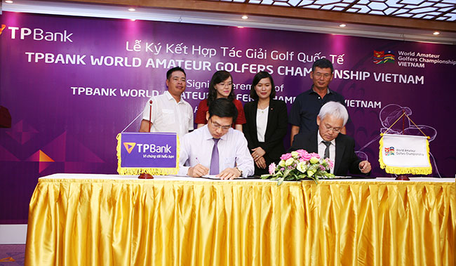 tpbank to organise world amateur golfers championship in vietnam