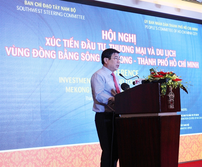 hcm city mekong delta discuss investment trade tourism