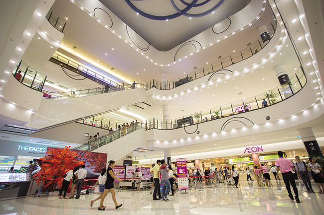 aeon mall setting a high standard
