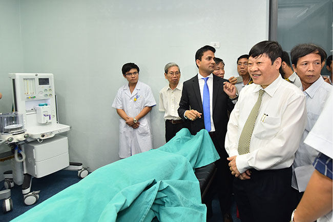 GE Healthcare supports anesthesia education and training in Vietnam