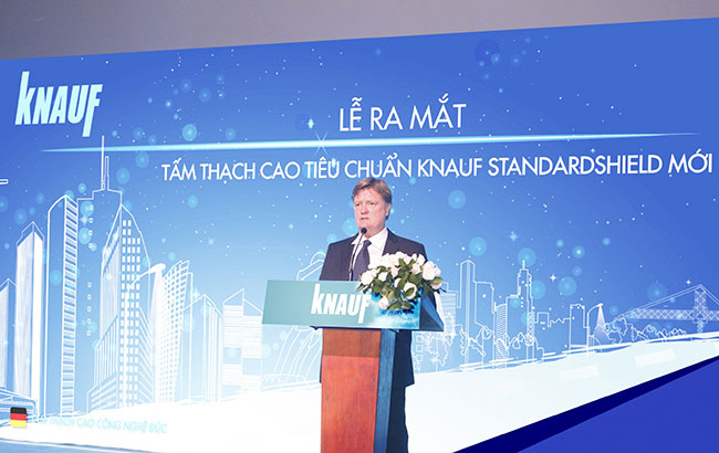 knauf vietnam launches new standardshield gypsumboard