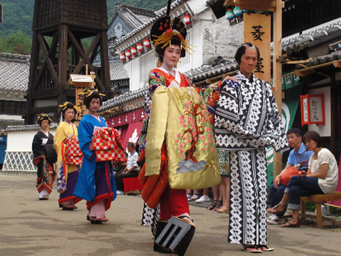 festivalgoers immerse in japanese culture