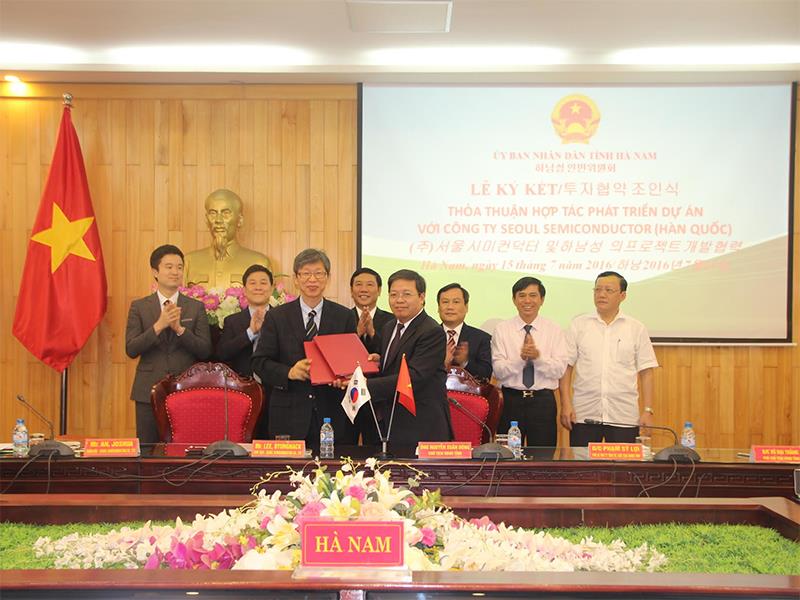 300 million korean factory comes to ha nam