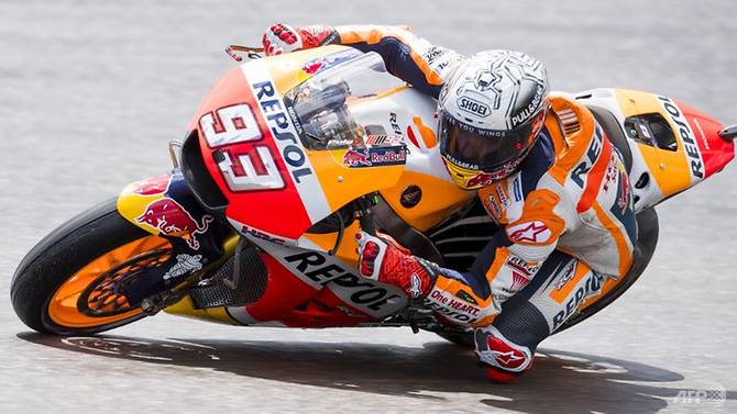 marquez impresses in second sachsenring practice