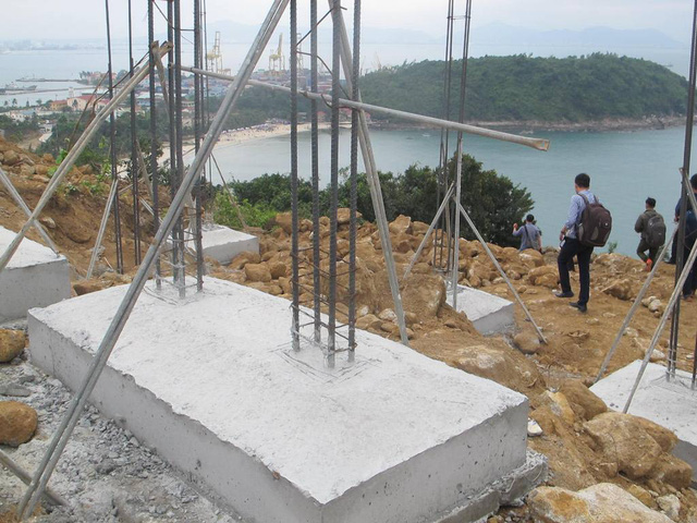 danang tourism association proposes to demolish 40 illegal villa foundations