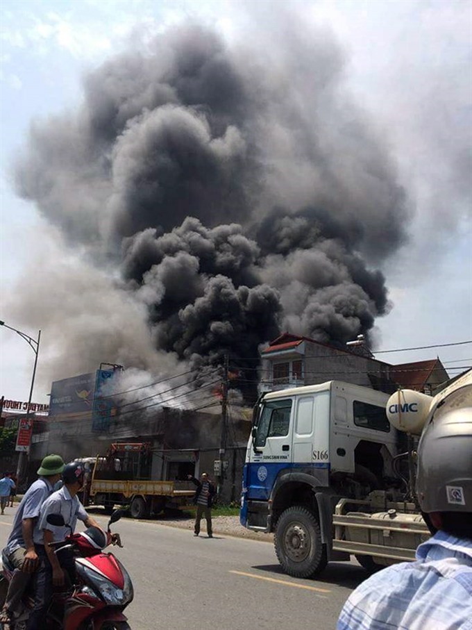 ha noi blaze kills eight mostly teens