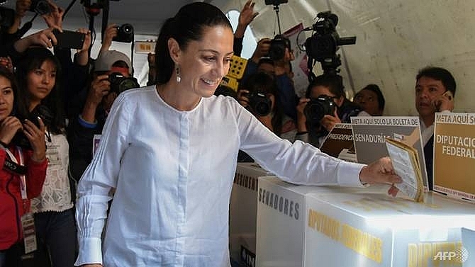 first woman elected mexico city mayor exit polls