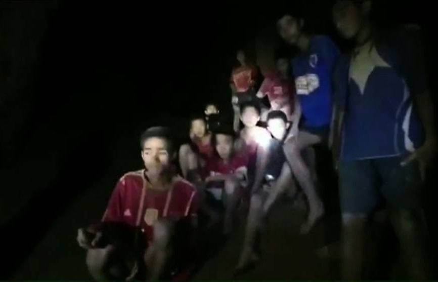 Six members of Thai football team evacuated from Tham Luang cave