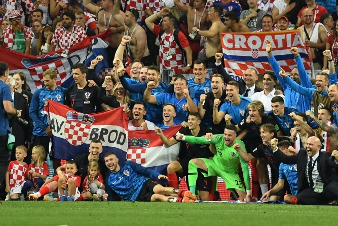 world cup croatia reach first final as england pain goes on