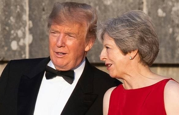 Trump blasts May's Brexit strategy on UK visit