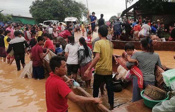 laos pm says 131 missing from dam collapse as 26 bodies recovered