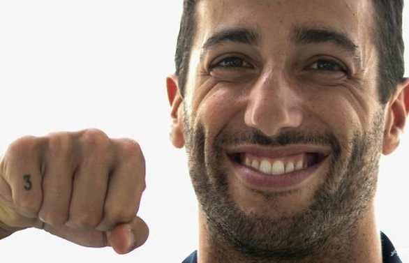 Race ace Ricciardo talks tattoos