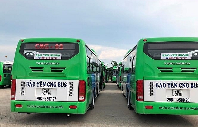 Eco-friendly bus to start running in in Hanoi