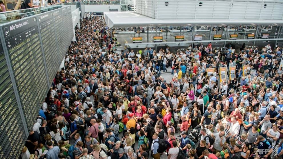 munich airport cancels 200 flights after intruder alert