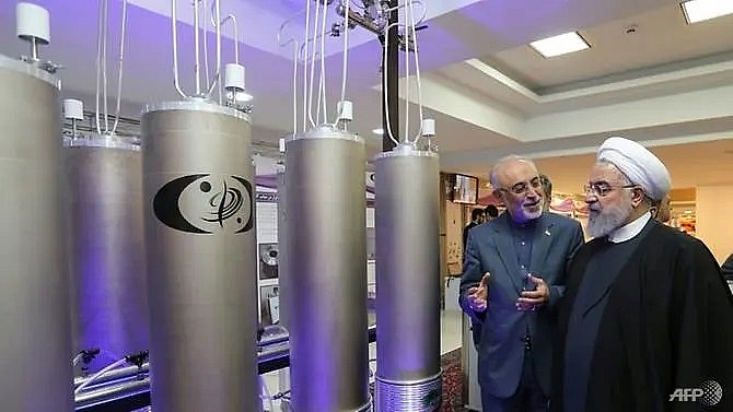 iran playing with fire after nuclear deal limit breached trump