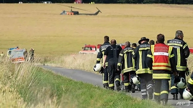 second deadly german military air crash in a week