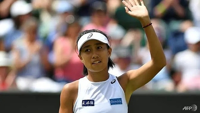 zhang shuai into wimbledon last 16 for first time