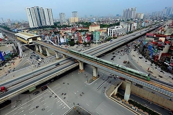 modern hanoi sky view