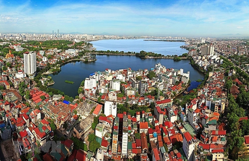 modern hanoi sky view