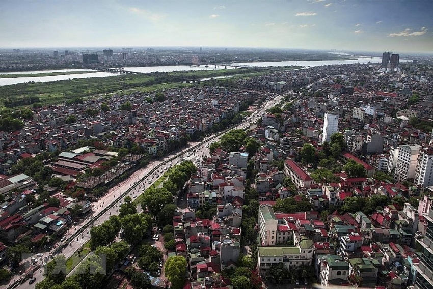 modern hanoi sky view