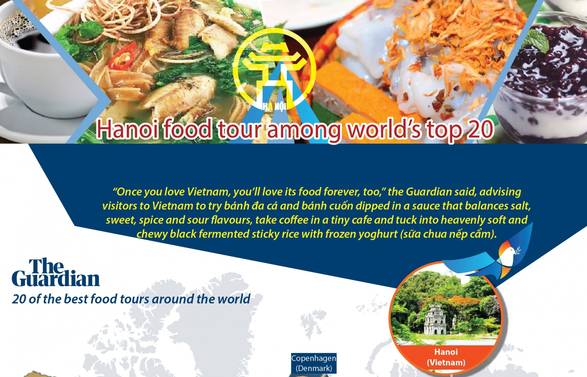 Hanoi food tour among world’s top 20