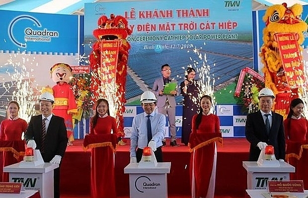 First solar power plant in Binh Dinh inaugurated