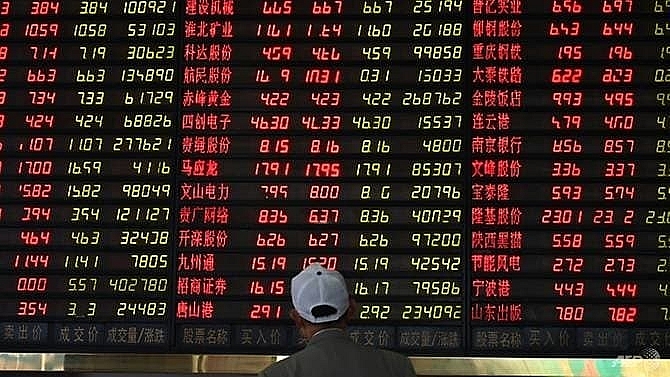 asia markets down as us china trade talks loom