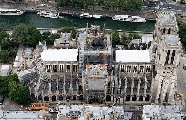 French NGO files lawsuit over lead risks from Notre-Dame blaze
