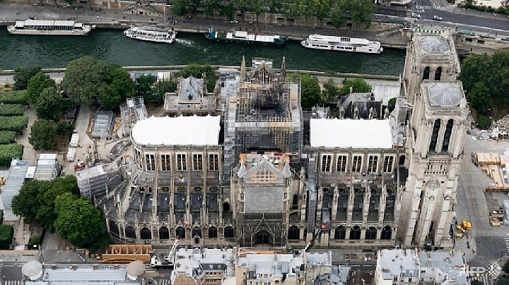 french ngo files lawsuit over lead risks from notre dame blaze