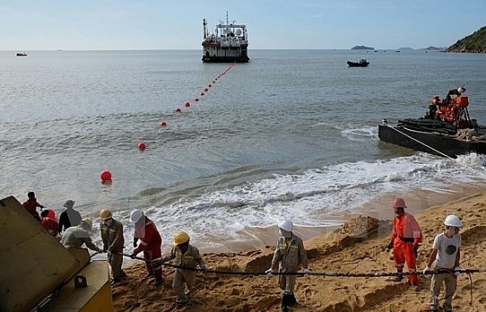 VNPT-invested undersea cable connected to Vietnam