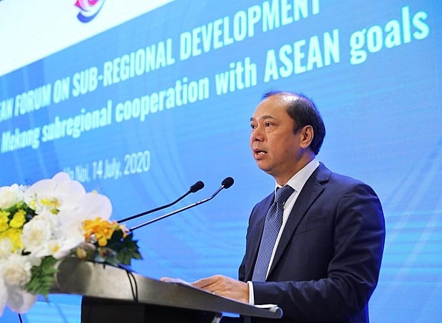 asean looks to boost sub regional development