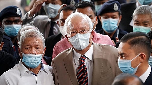 former malaysian pm najib sentenced to 12 years in prison