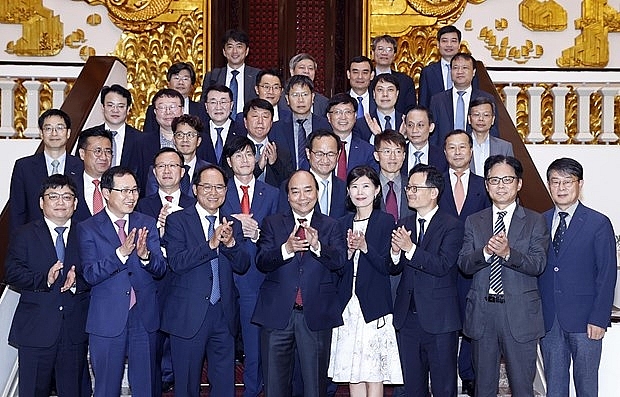 pm hosts rok investors in vietnam