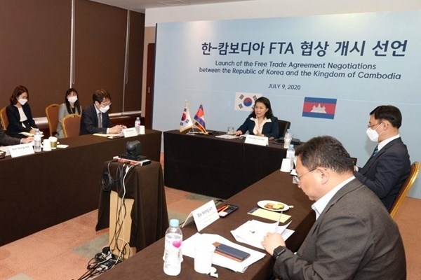 Cambodia, RoK launch first round of FTA negotiations