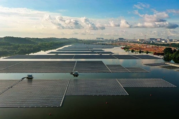 Singapore opens one of world’s largest floating solar power farms