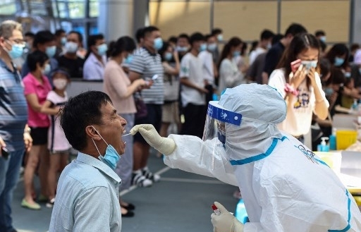 China reports 76 virus cases, highest daily rise since January