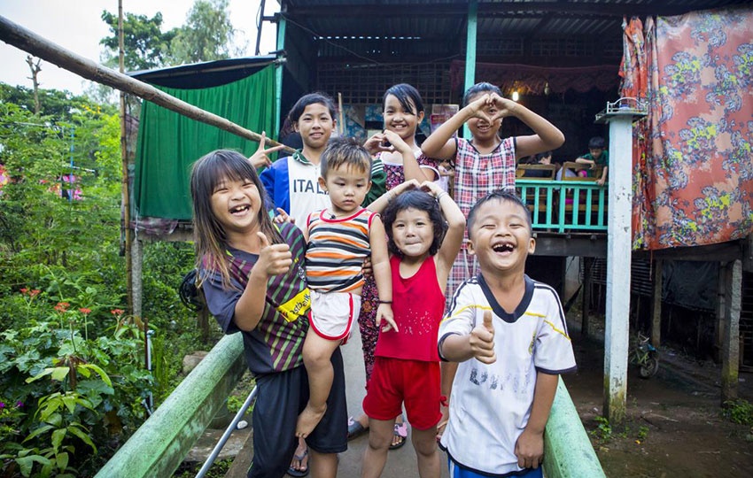 The project’s objective is to empower 34,700 children and young people to become change agents through climate action activities. Photo by UNICEF Viet Nam 