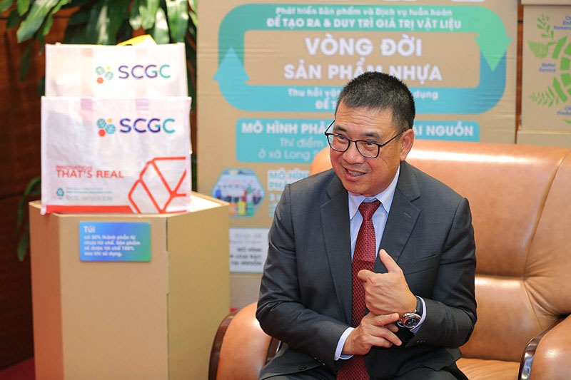 Roongrote Rangsiyopash, president and CEO of SCG