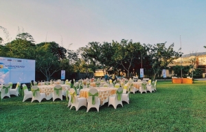 High-class outdoor party at Emeralda Ninh Binh
