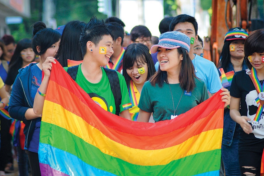 Vietnamese LGBTI+ people paint their own identities