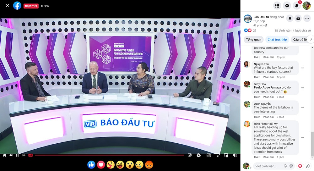 VIR's talkshow delves into the potential of Vietnam's blockchain hub to lure funds