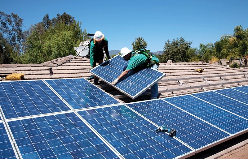 Domestic solar panel groups remain overshadowed